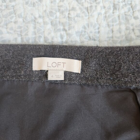 Vintage Loft Floral  Zipper Front Skirt, Size 4 - Picture 6 of 9